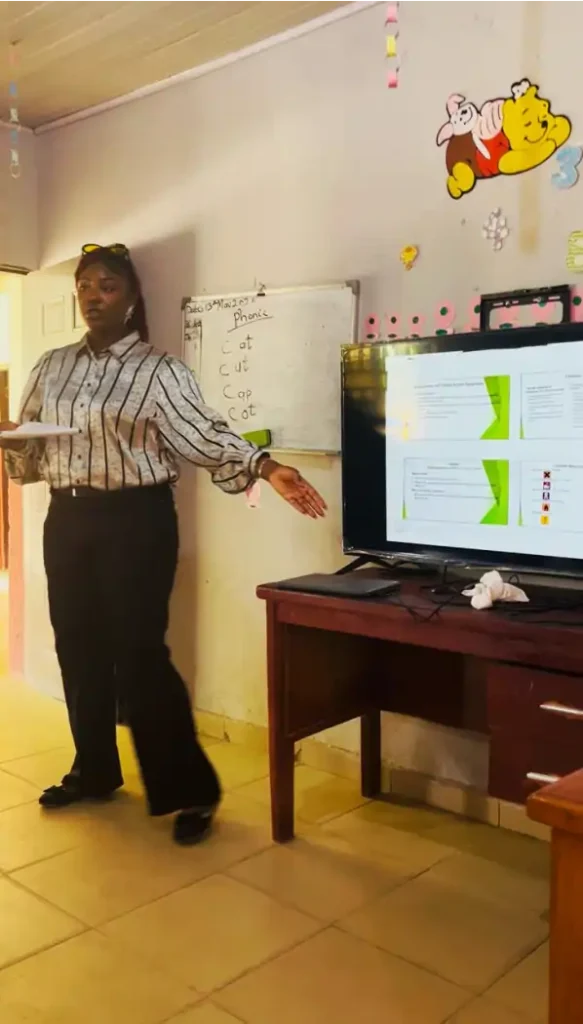 Immajos International School Abuja Nigeria Pupils Images Gallery Educational Class Mary Ann Ashwe Teaching 1-2